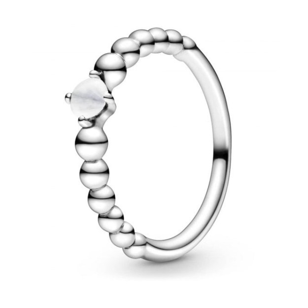 April Birthstone Beaded UK Pandora Brand Ring
