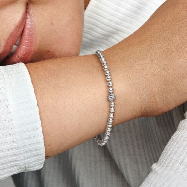 Beads & Pave Bracelet Brand UK Pandora