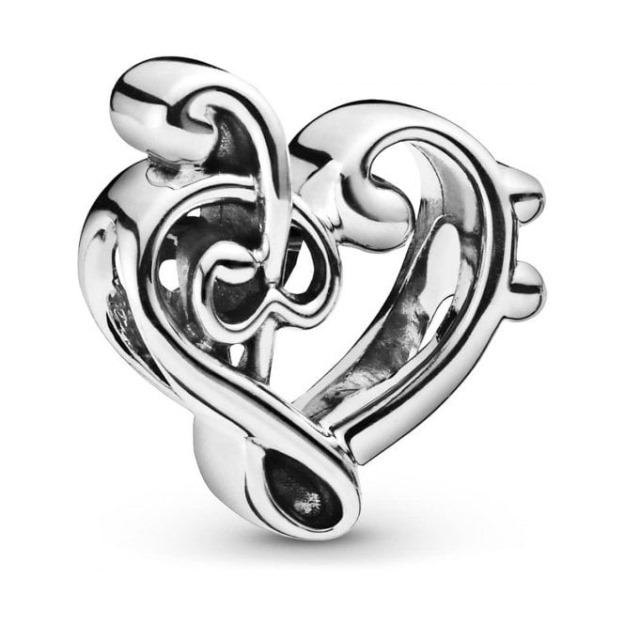 Heart Treble Clef Charms UK Pandora