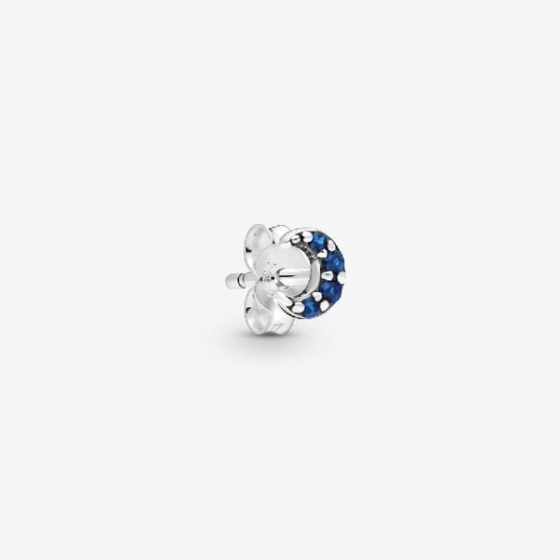 ME My Moon Single Silver Stud Earring UK Pandora