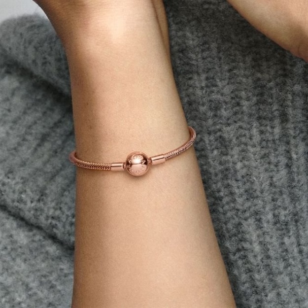 Moments Rose Brand UK Pandora Snake Chain Bracelet