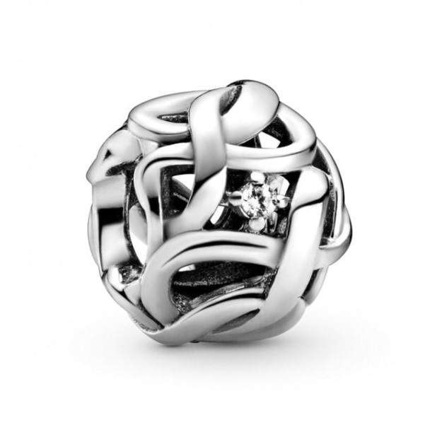 Openwork Woven Infinity Charms UK Pandora