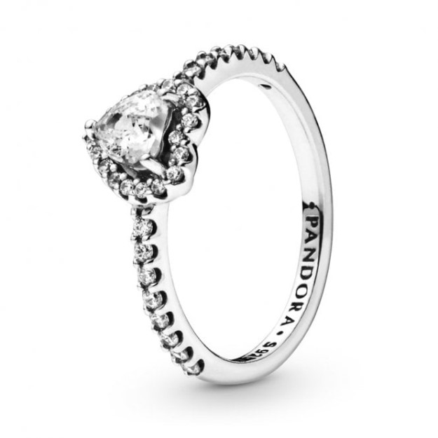 UK Pandora Elevated Heart Ring