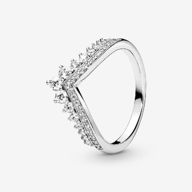 Princess Wishbone Ring UK Pandora