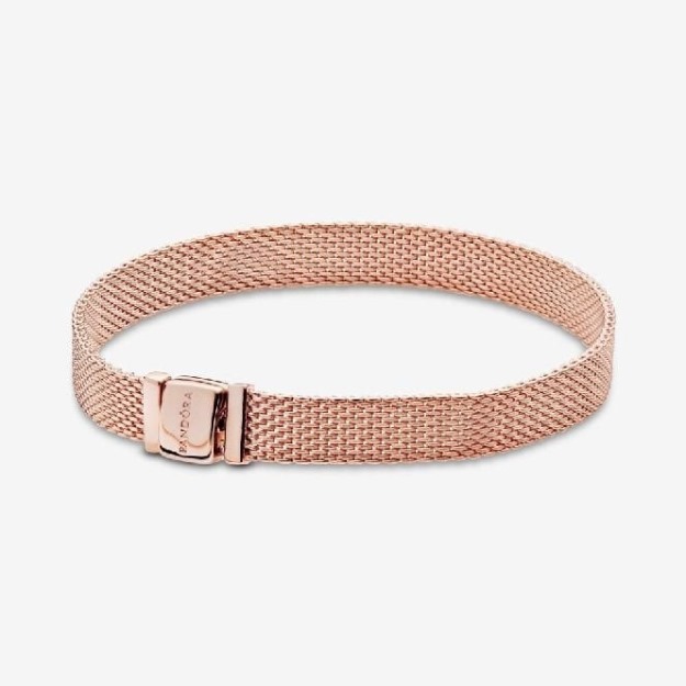 Reflexions Rose UK Pandora Mesh Bracelet