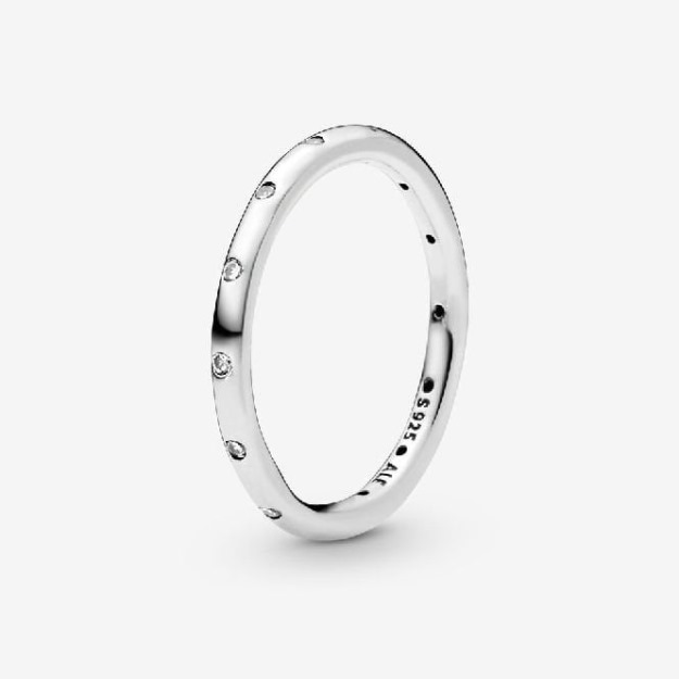Simple Sparkling Band UK Pandora Brand Ring