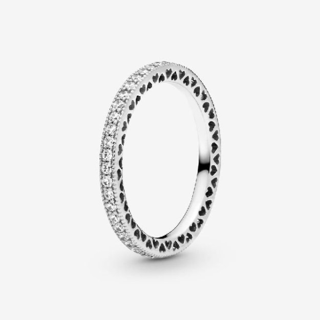 Sparkle & Hearts Ring UK Pandora