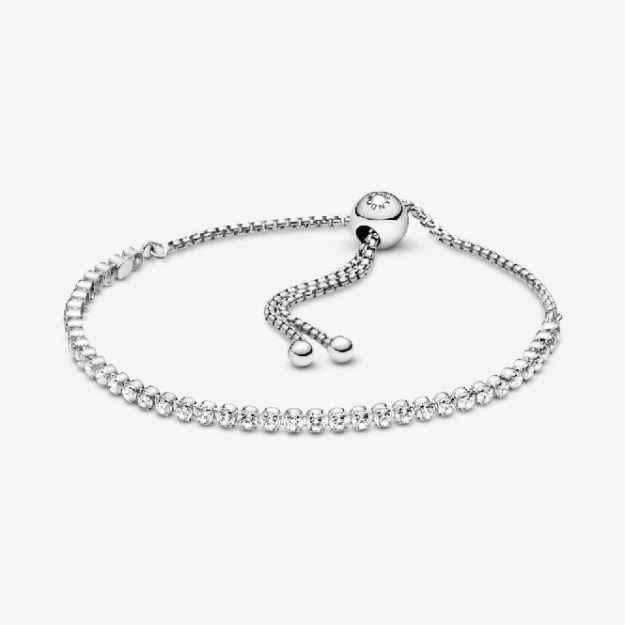 Sparkling Slider Brand UK Pandora Tennis Bracelet